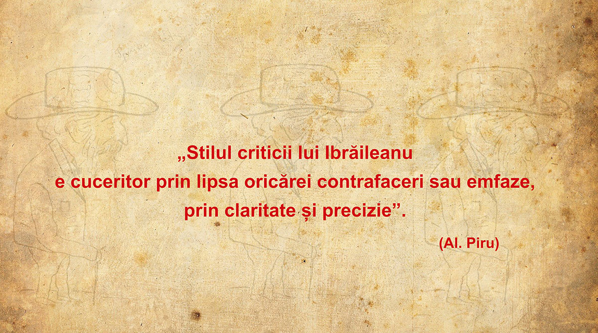 Spiritul critic Ibraileanu 150