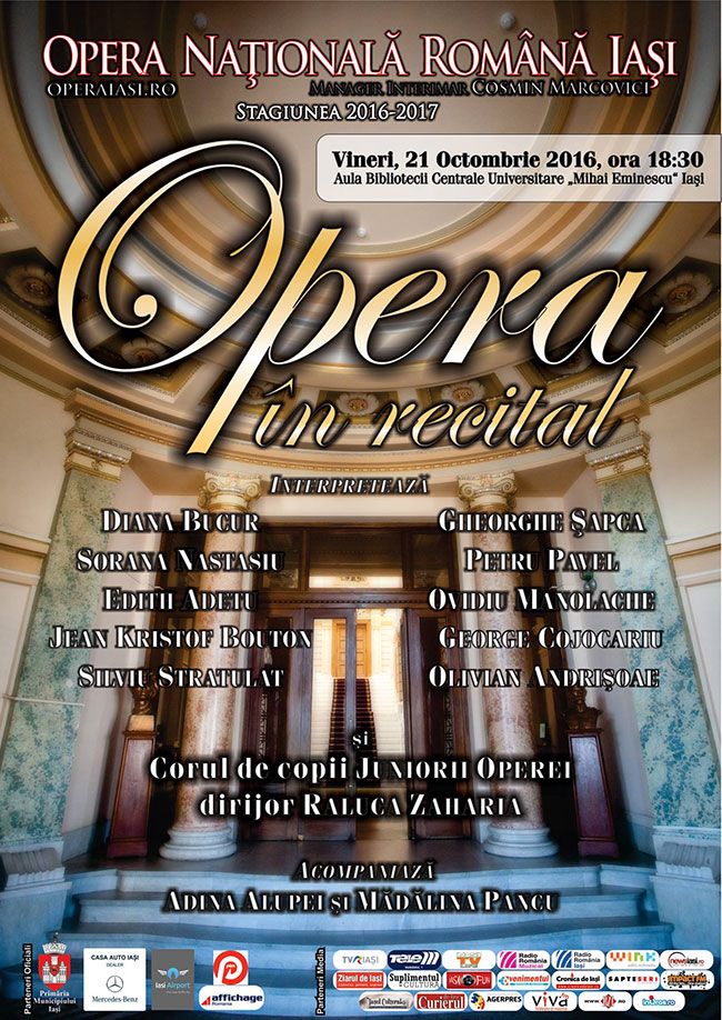 spectacol Opera Nationala Romana Iasi