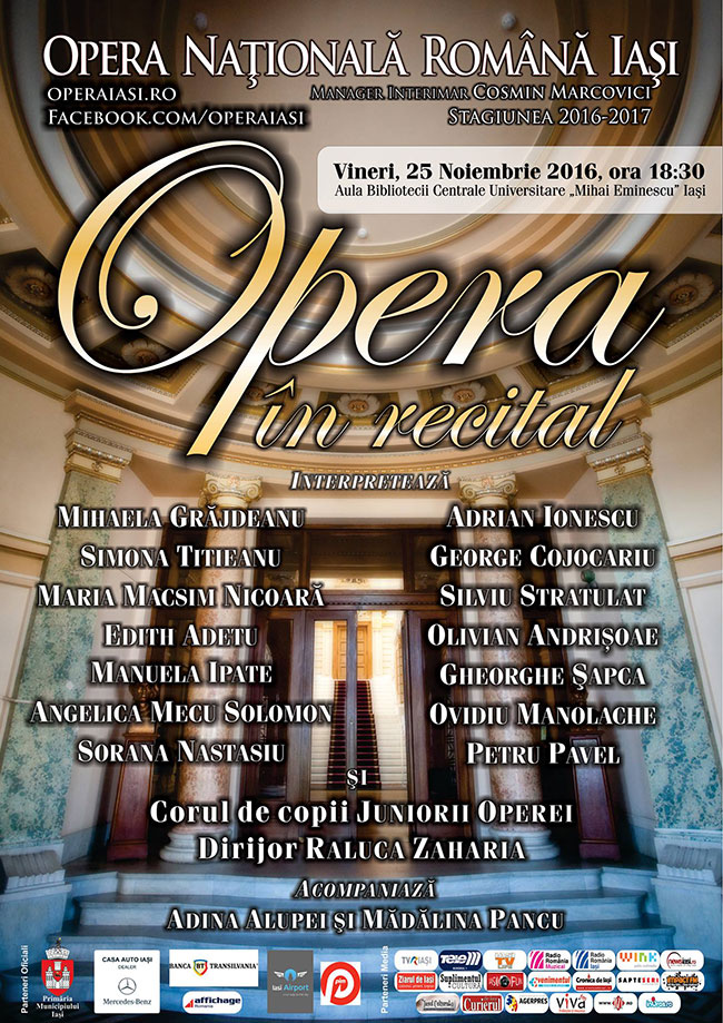 spectacol Opera Nationala Romana Iasi